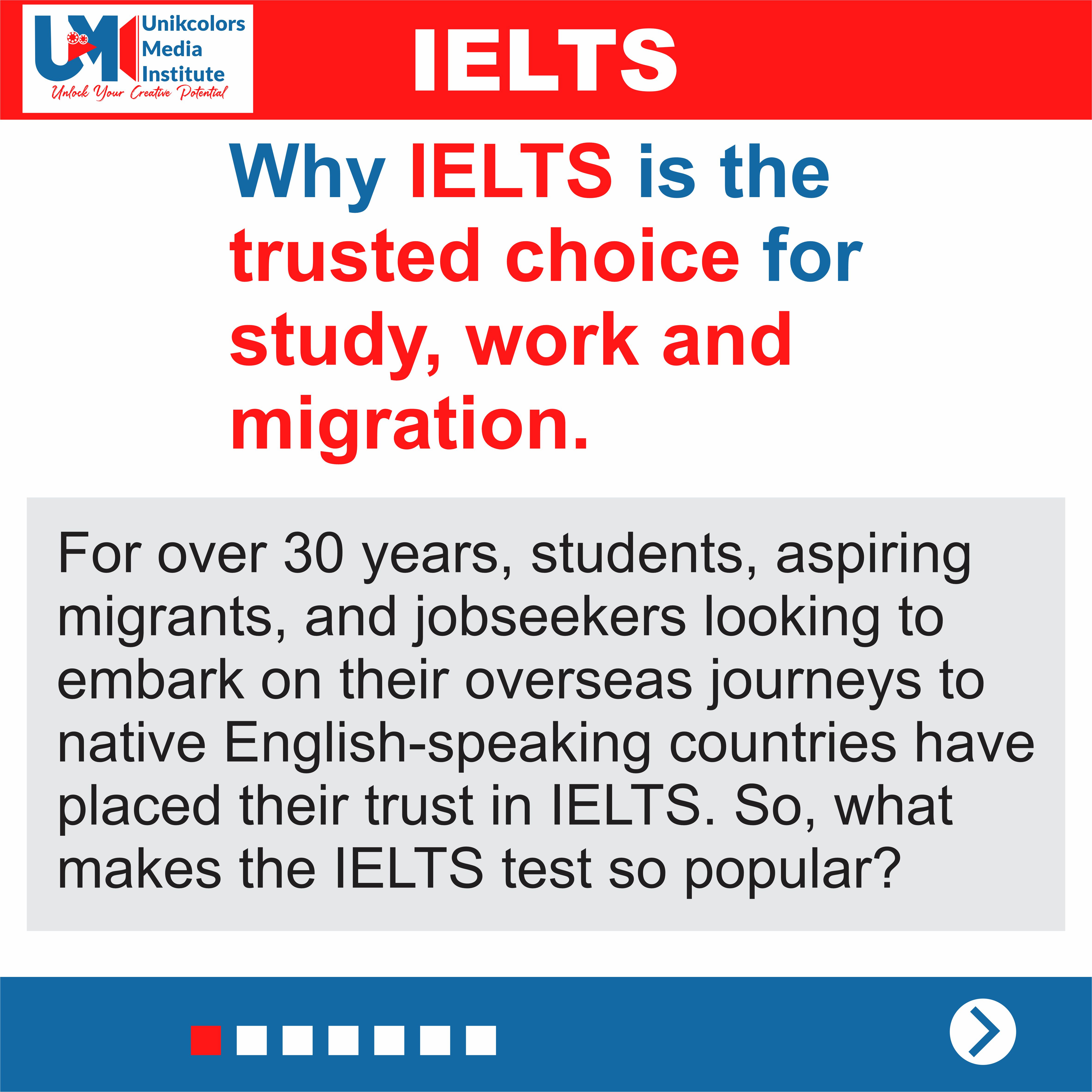 IELTS training Centre Kenya - Why IELTS is the trusted choice for study, work and migration?